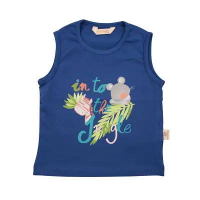 Mini Damla T-Shirt Kolsuz Jungle Saks - 3