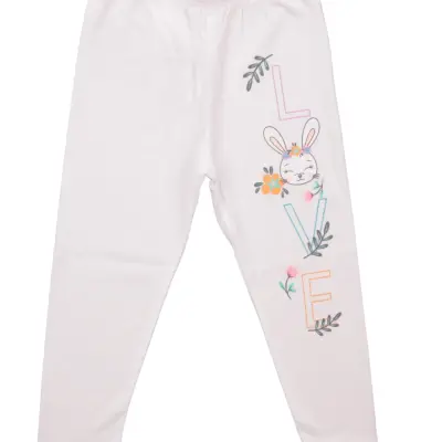 Mini Damla Tayt Love Ekru (1)