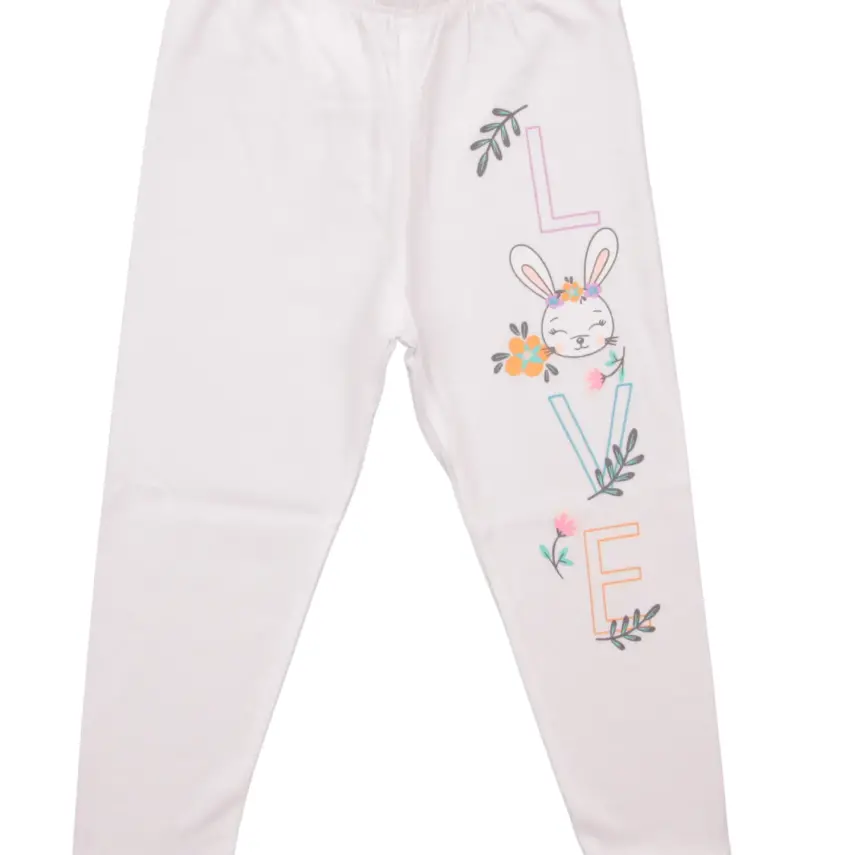 Mini Damla Tayt Love Ekru - 2