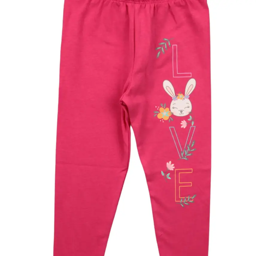 Mini Damla Tayt Love Fuşya - 2