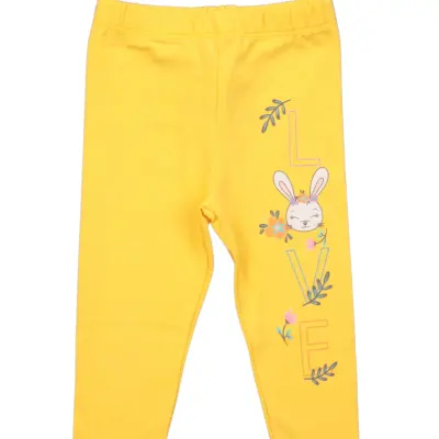 Mini Damla Tayt Love Sarı - 4