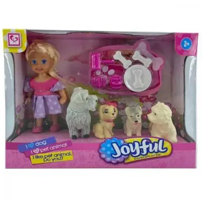 Mini Manken Bebek Köpekli (1)