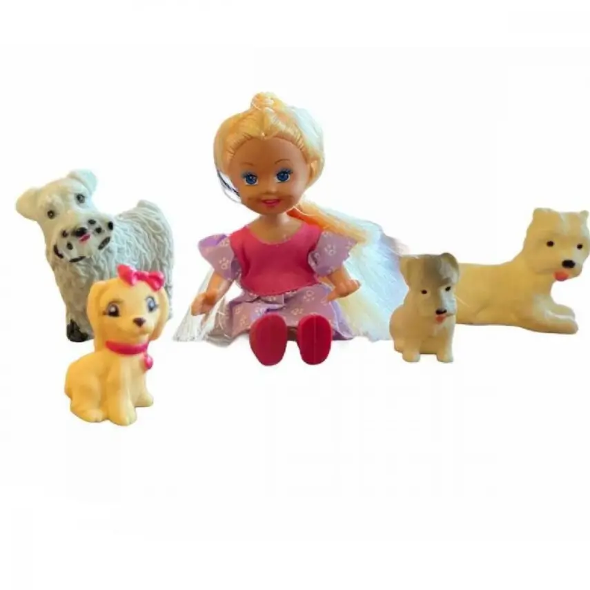 Mini Manken Bebek Köpekli - 1