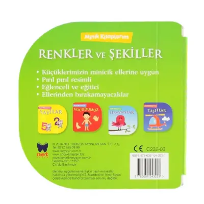 Minik Kitaplarım-Renkler Şekiller - 3
