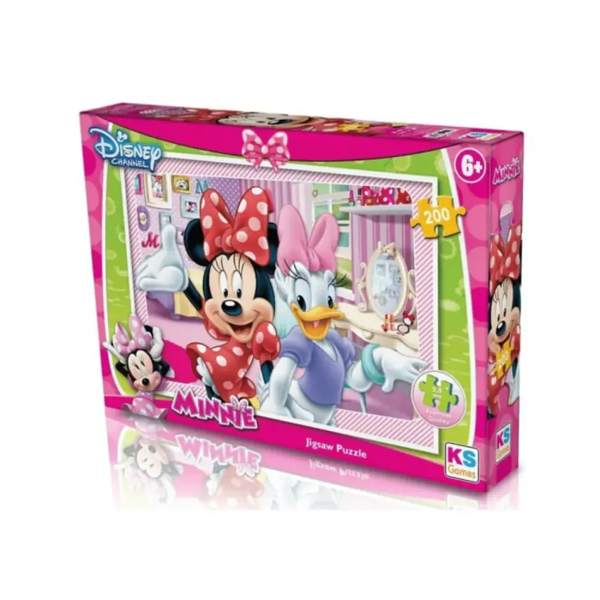 Minnie Mouse Puzzle 200 Parça - 1