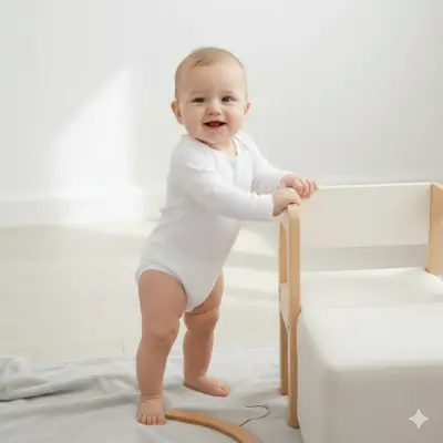 Mixi Baby %100 Pamuklu Çıtçıtlı Bebek Body Uzun Kol - 5