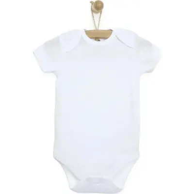 Mixi Baby 5li Beyaz Kısa Kollu Body Seti (1)