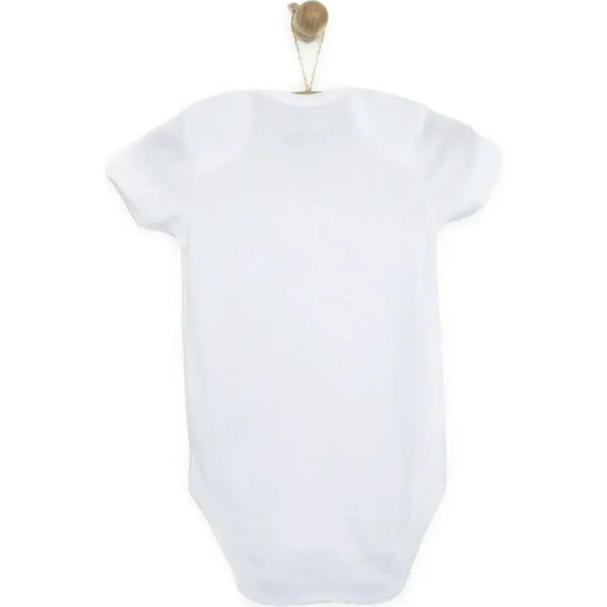 Mixi Baby 5li Beyaz Kısa Kollu Body Seti Ön Form - 4