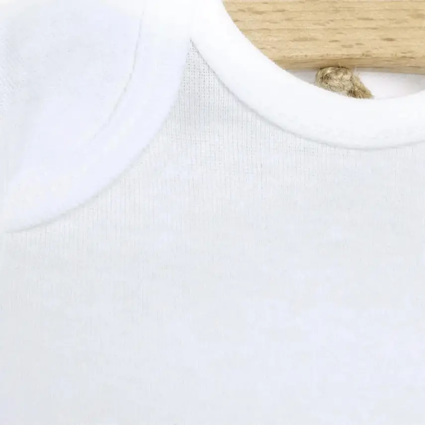 Mixi Baby 5li Beyaz Kısa Kollu Body Seti Ön Form - 3