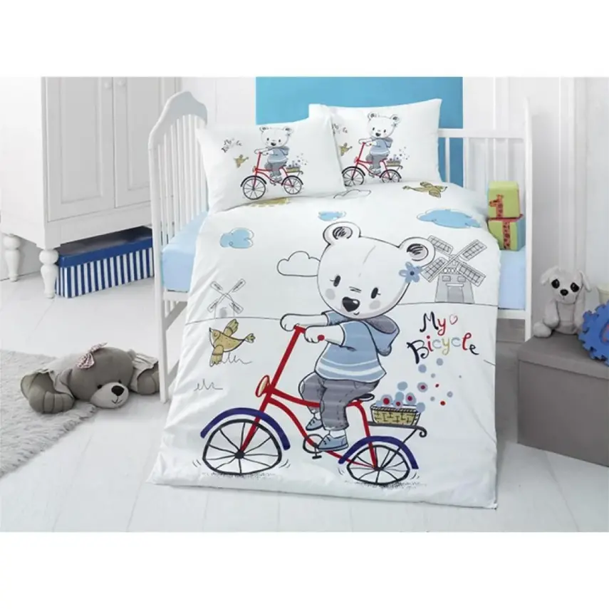 Mixi Baby Bebek Nevresim Takımı My Bike - 1