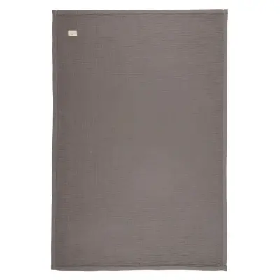 Mixi Baby Migaloo Dört Katlı Çok Amaçlı %100 Pamuklu Bebek Çocuk Müslin Örtü 90x120 cm Gri - 7
