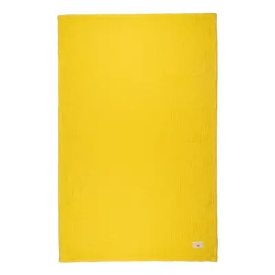 Mixi Baby Migaloo Dört Katlı Çok Amaçlı %100 Pamuklu Bebek Çocuk Müslin Örtü 90X120 Cm Hardal - 6