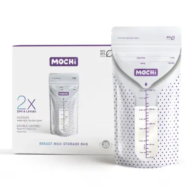 Mochi Anne Sütü Saklama Poşeti 200 ml 120li - 4