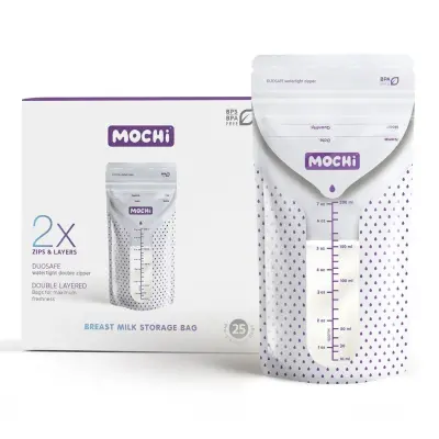 Mochi Anne Sütü Saklama Poşeti 200 ml 50li (1)