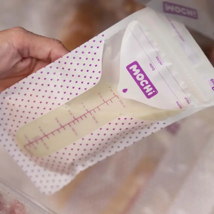 Mochi Anne Sütü Saklama Poşeti 200 ml 50li - 5