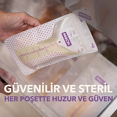 Mochi Anne Sütü Saklama Poşeti 25li - 6