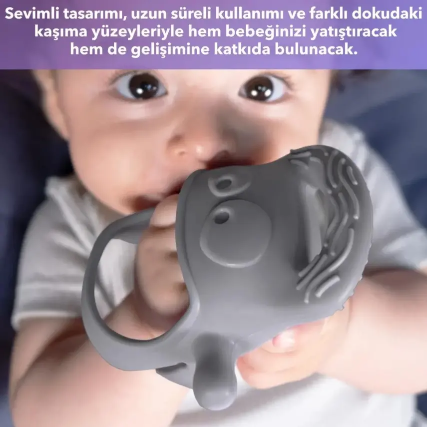 Mochi Diş Kaşıyıcı Lila - 8