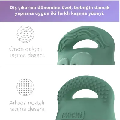 Mochi Diş Kaşıyıcı Yeşil - 10