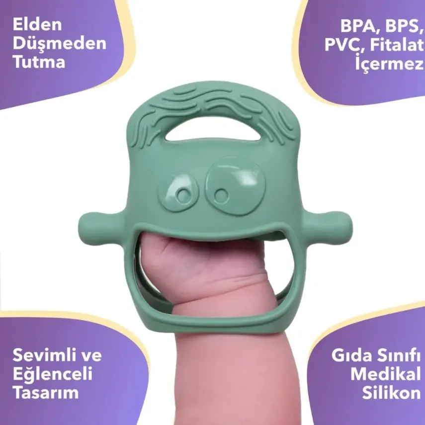 Mochi Diş Kaşıyıcı Yeşil - 9