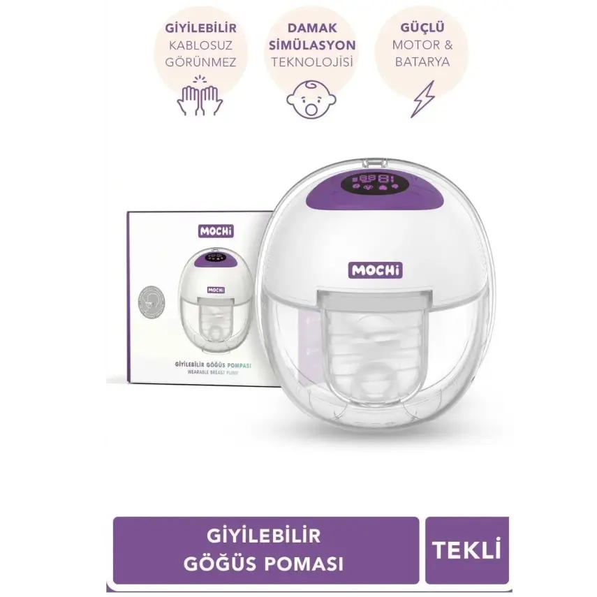 Mochi Giyilebilir Taşınabilir Göğüs Pompası - 14