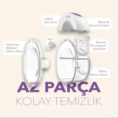 Mochi Giyilebilir Taşınabilir Göğüs Pompası - 4