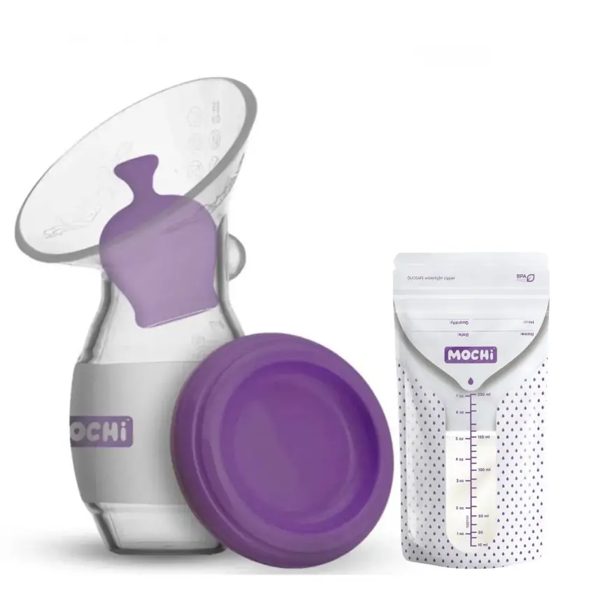 Mochi Manuel Göğüs Pompası+ Süt Saklama Poşeti 50li - 1