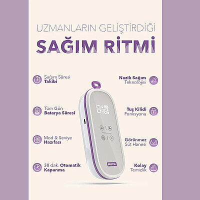 Mochi Momentum Duo Elle Serbest Göğüs Pompası - 3