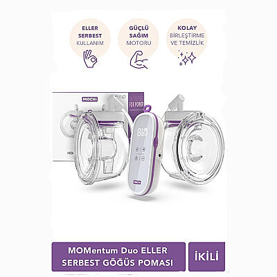 Mochi Momentum Duo Elle Serbest Göğüs Pompası - 1