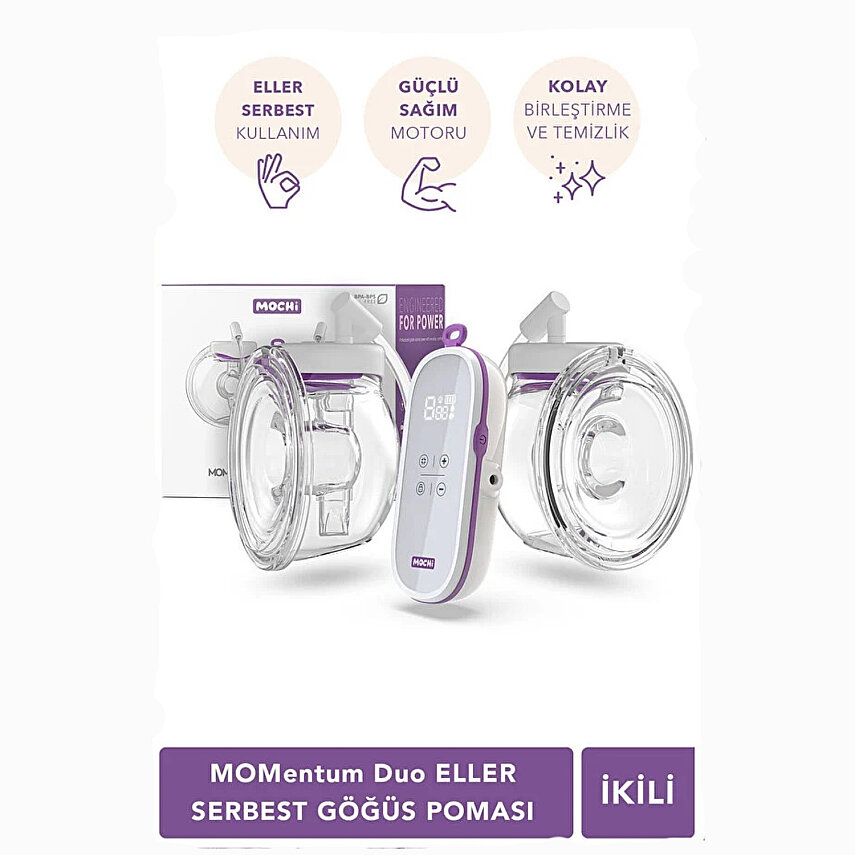 Mochi Momentum Duo Elle Serbest Göğüs Pompası - 1