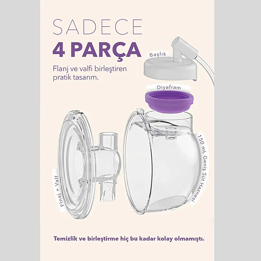 Mochi Momentum Duo Elle Serbest Göğüs Pompası - 10