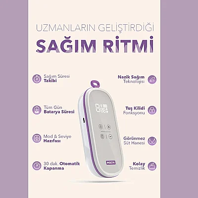 Mochi Momentum Duo Elle Serbest Göğüs Pompası - 12