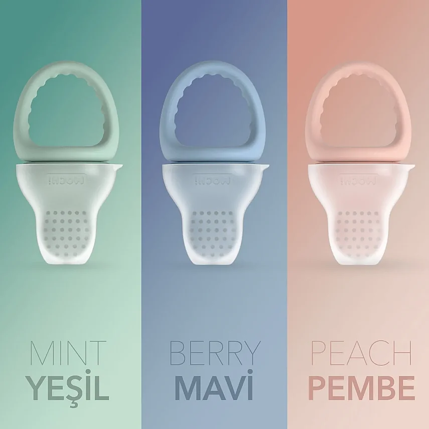 Mochi Pop-Up Gıda Emziği Mint - 4