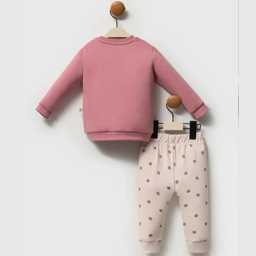 Moi Noi 2li Takım Flowers Mürdüm Yan Stil - 3