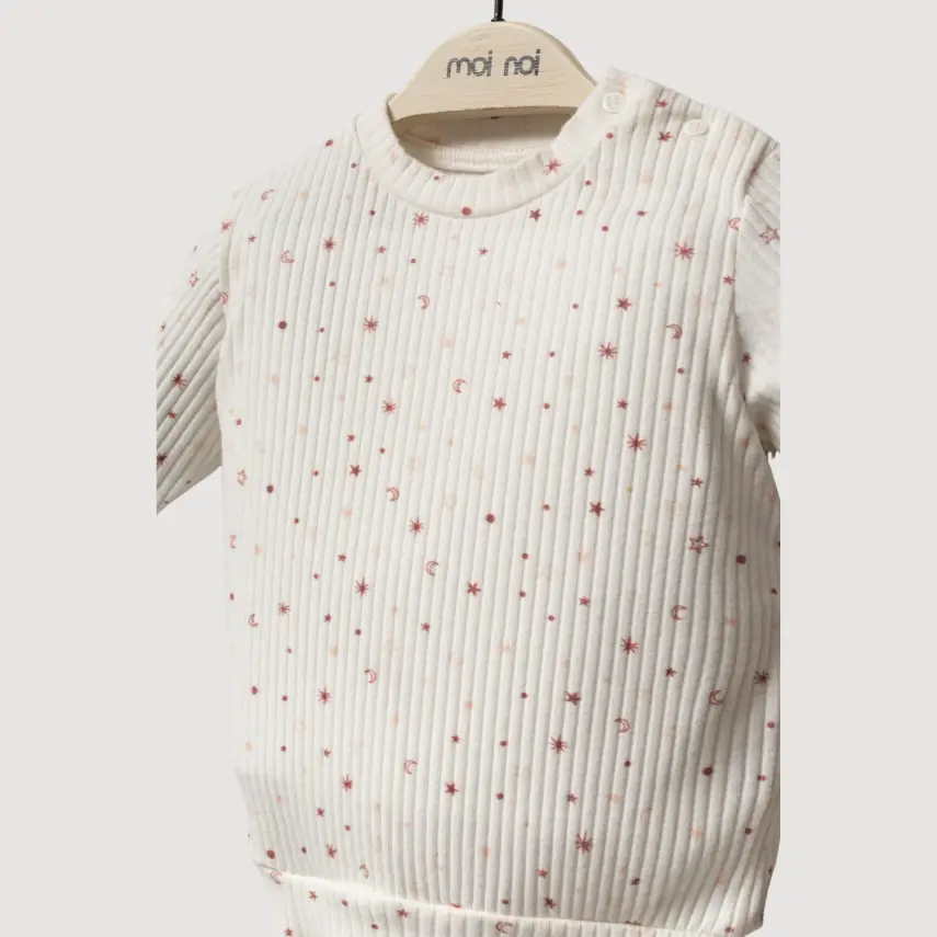 Moi Noi 2li Takım Raporlu Ekru - 3