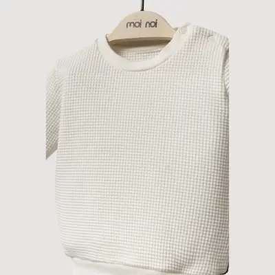 Moi Noi 2li Takım Waffle Ekru - 3