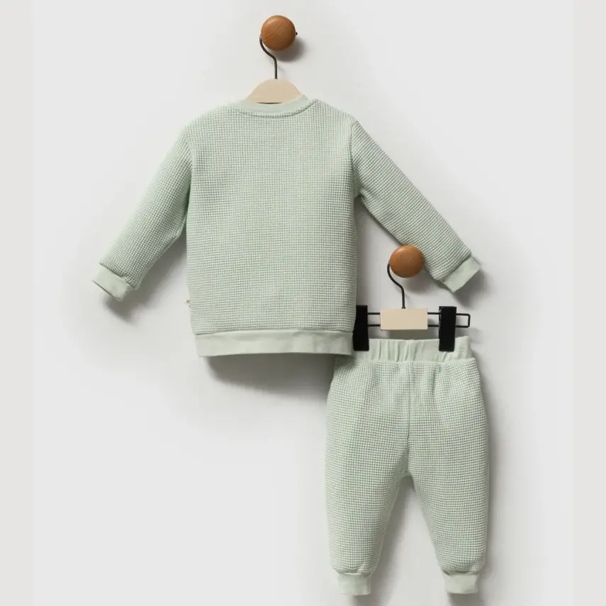 Moi Noi 2li Takım Waffle Mint - 4