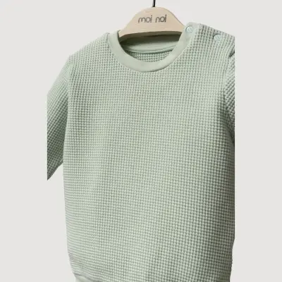 Moi Noi 2li Takım Waffle Mint - 3