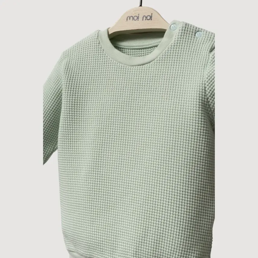 Moi Noi 2li Takım Waffle Mint - 3