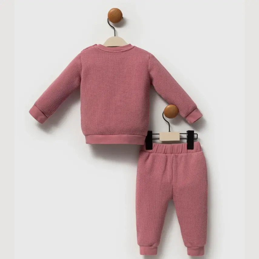 Moi Noi 2li Takım Waffle Mürdüm - 5