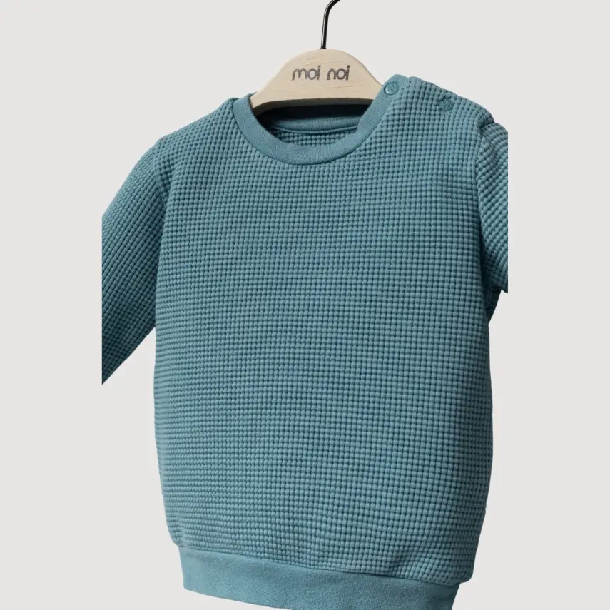 Moi Noi 2li Takım Waffle Petrol - 4