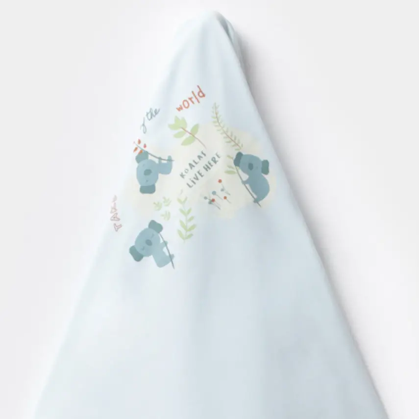 Moi Noi Bebek Battaniye Palmiye Desenli Unisex - 2