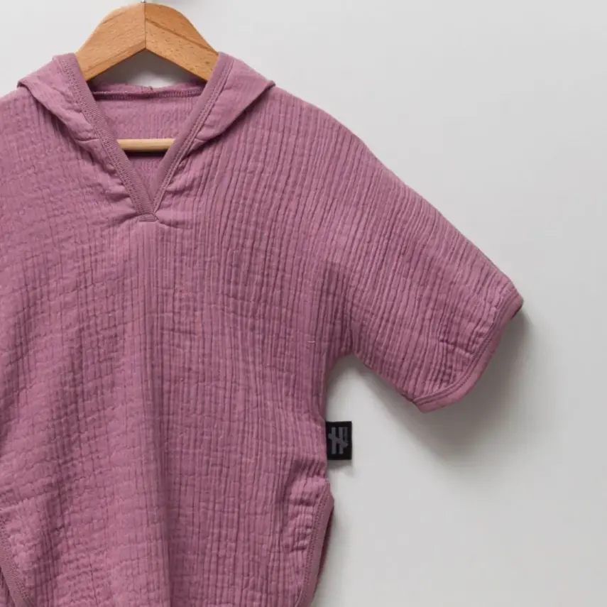 Moi Noi Bebek Panço Müslin Mor - 3