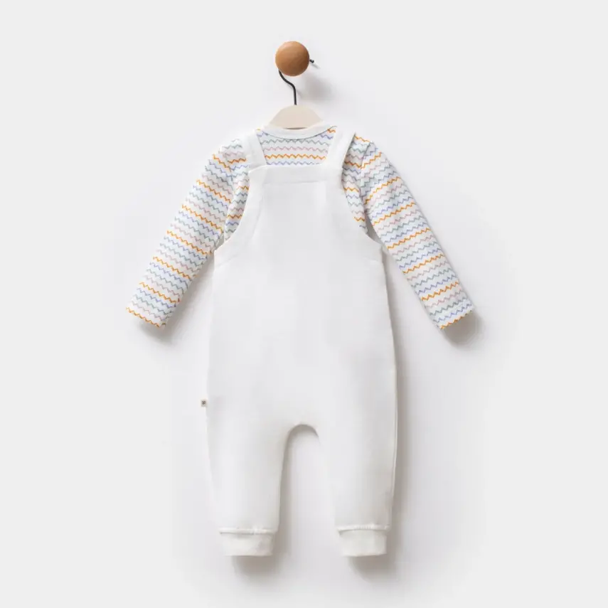 Moi Noi Bebek Salopet Zigzag Unisex - 2