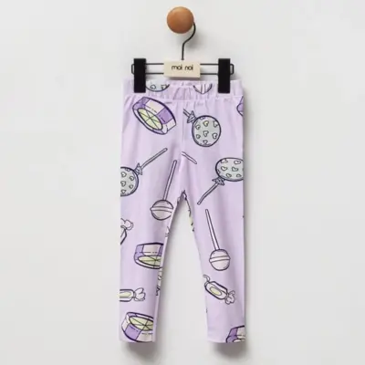 Moi Noi Bebek Taytı Baskılı Lila - Şeker - 5