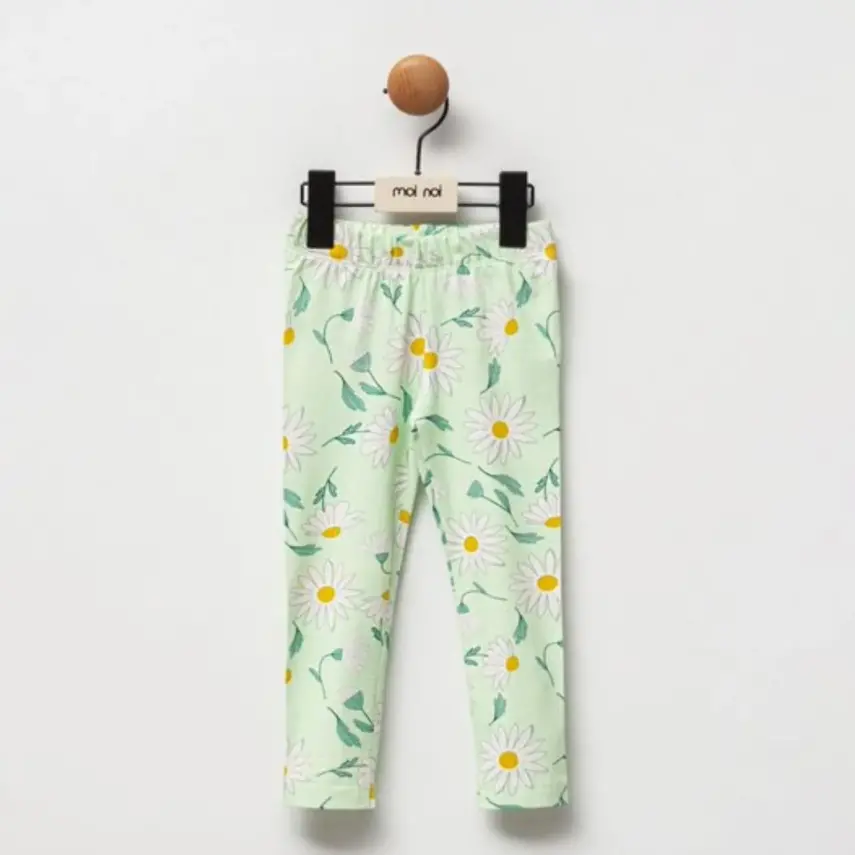 Moi Noi Bebek Taytı Baskılı Mint - Papatya - 1
