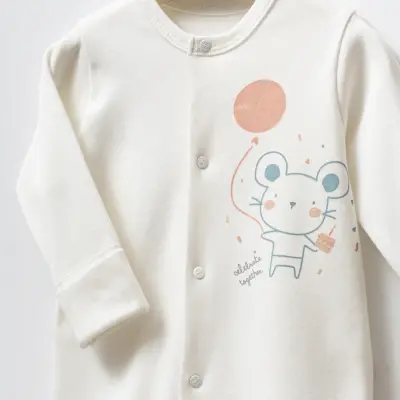 Moi Noi Bebek Tulum Takımı 3Lü Balon Unisex - 4