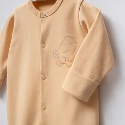 Moi Noi Bebek Tulum Takımı 3Lü Sonbahar Unisex - 3