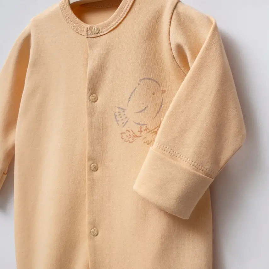Moi Noi Bebek Tulum Takımı 3Lü Sonbahar Unisex - 3