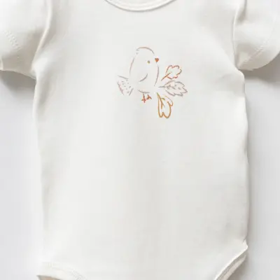 Moi Noi Bebek Tulum Takımı 3Lü Sonbahar Unisex - 6