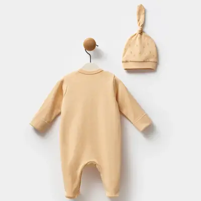 Moi Noi Bebek Tulum Takımı 3Lü Sonbahar Unisex - 7